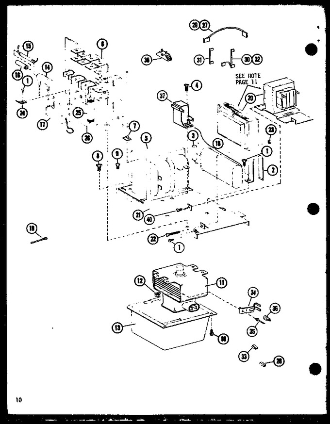 Diagram for RRH-10 (BOM: P7386301M)