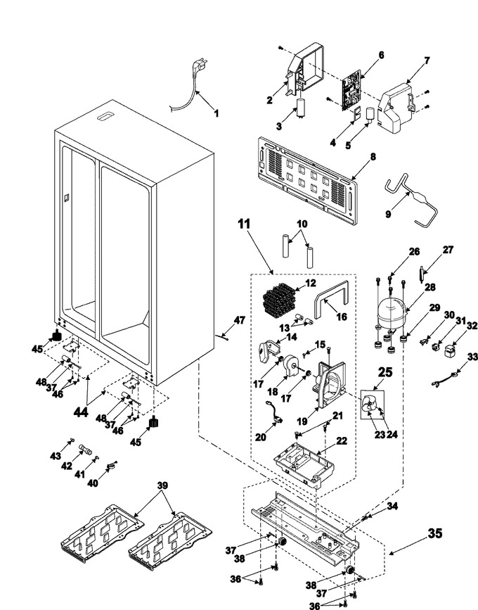 Diagram for RS2555BB