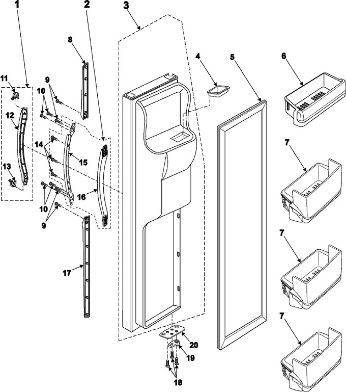 Diagram for RS2644SW