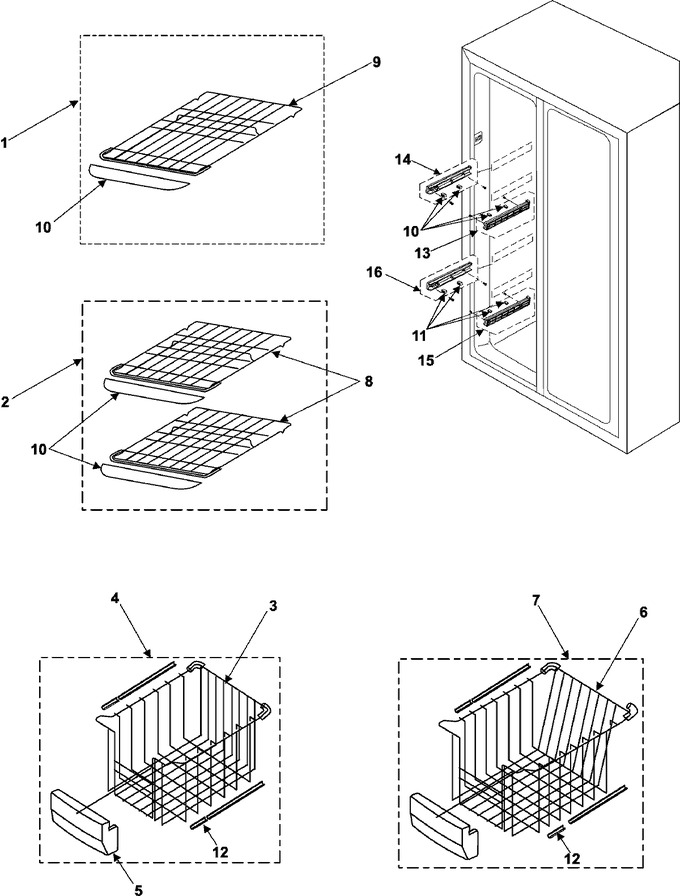 Diagram for RS255BAWW