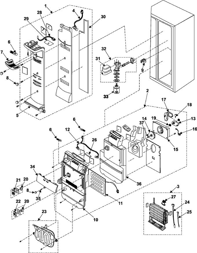 Diagram for RS255BAWW