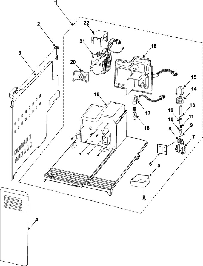 Diagram for RS2624WW/XAA