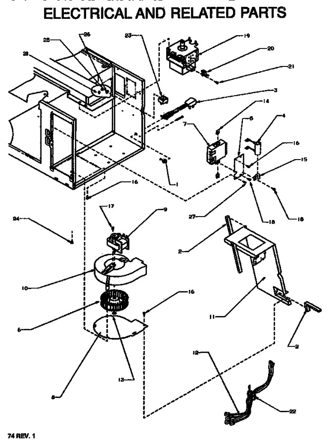 Diagram for RS581B (BOM: P1110907M)