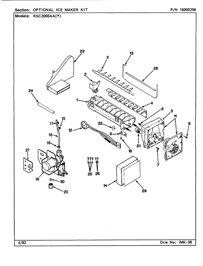 Diagram for RSC2000AAW (BOM: CM01A)