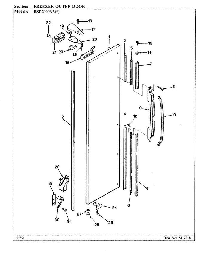 Diagram for RSD2000AAW (BOM: CM05A)