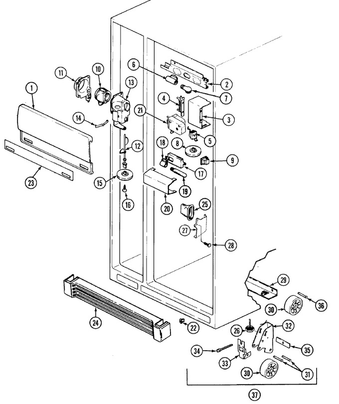 Diagram for RSW2700DAM