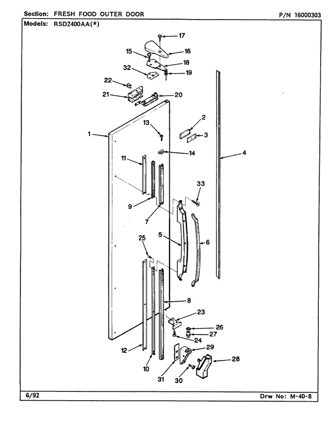 Diagram for RSD2400AAW (BOM: CM41A)