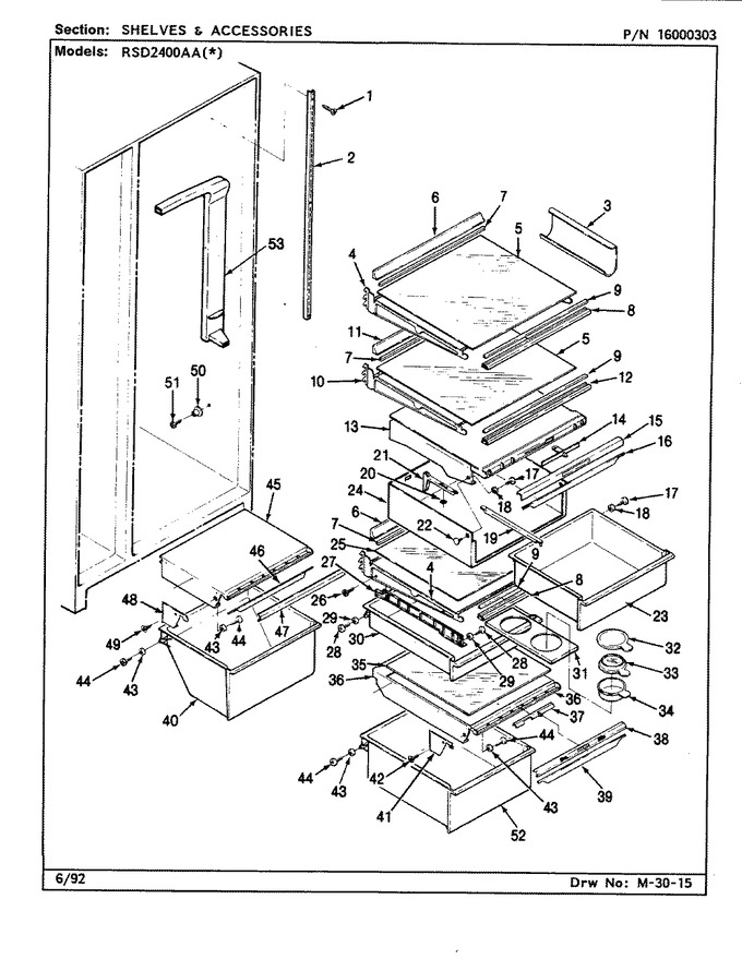 Diagram for RSD2400AAW (BOM: CM41A)