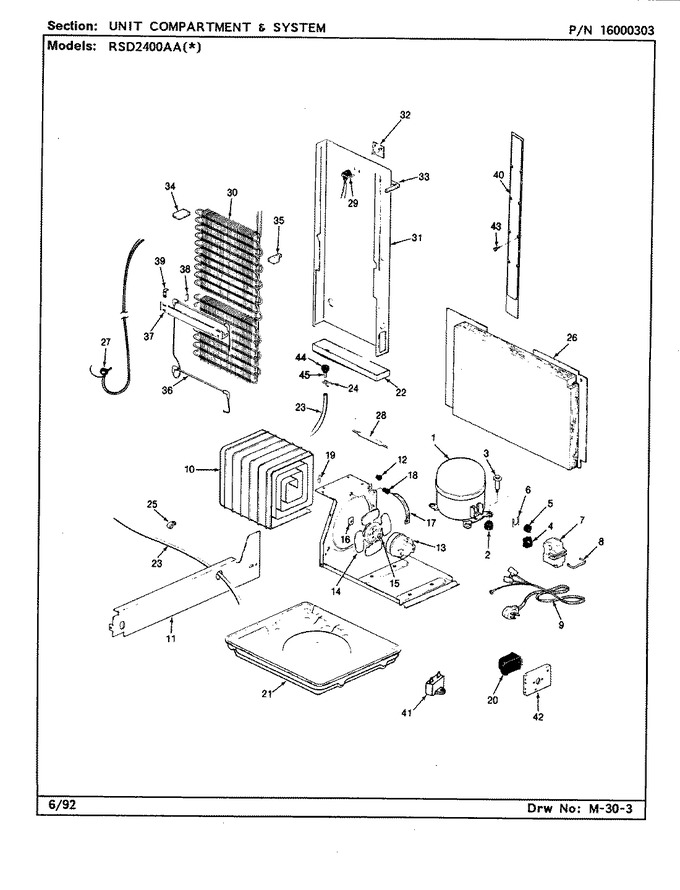 Diagram for RSD2400AAW (BOM: CM41A)