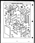 Diagram for 02 - Lower Oven Cabinet Assy