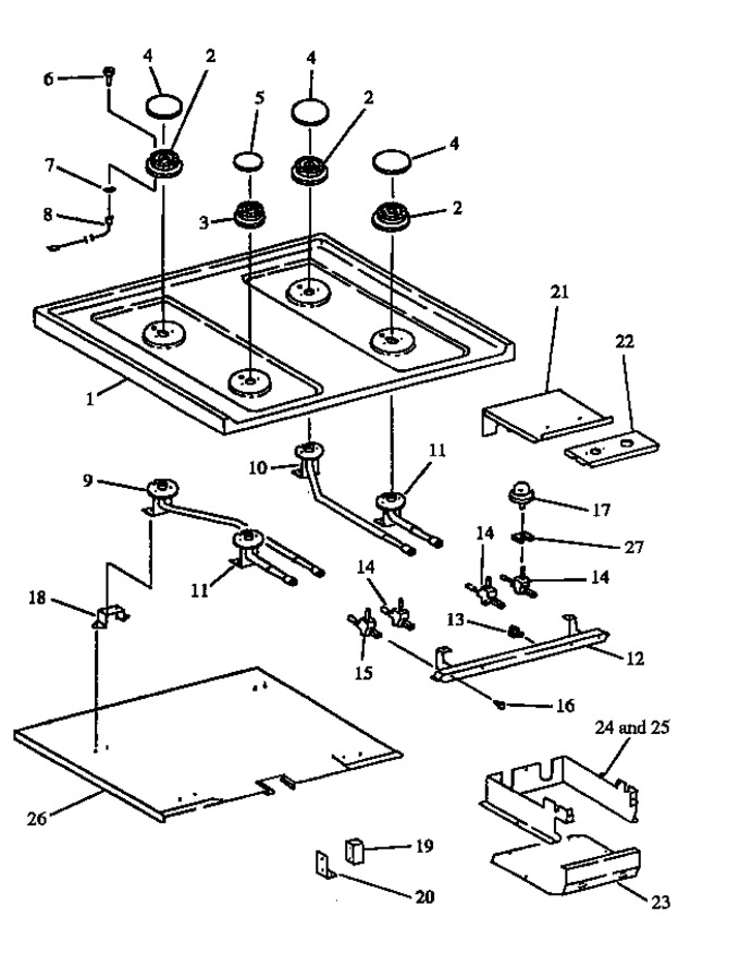 Diagram for RSS358UL,W (BOM: P1130974NL)