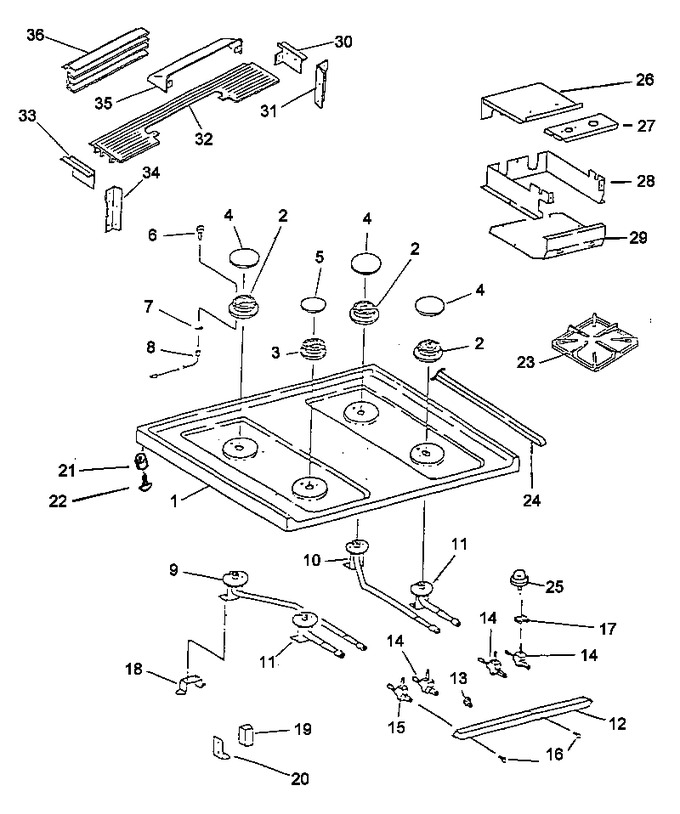 Diagram for RST388U (BOM: P1141229NWW)