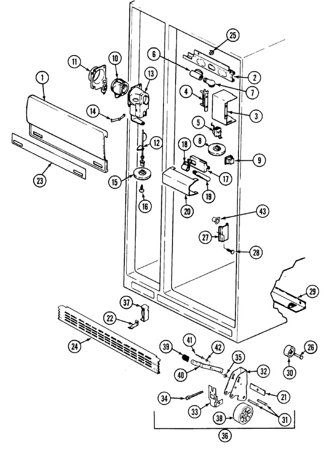 Diagram for RSW2200CAL (BOM: DM37A)