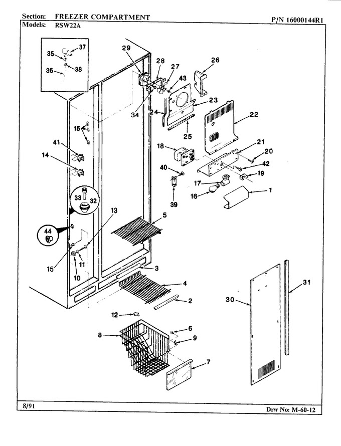 Diagram for RSW22A (BOM: AM31B)