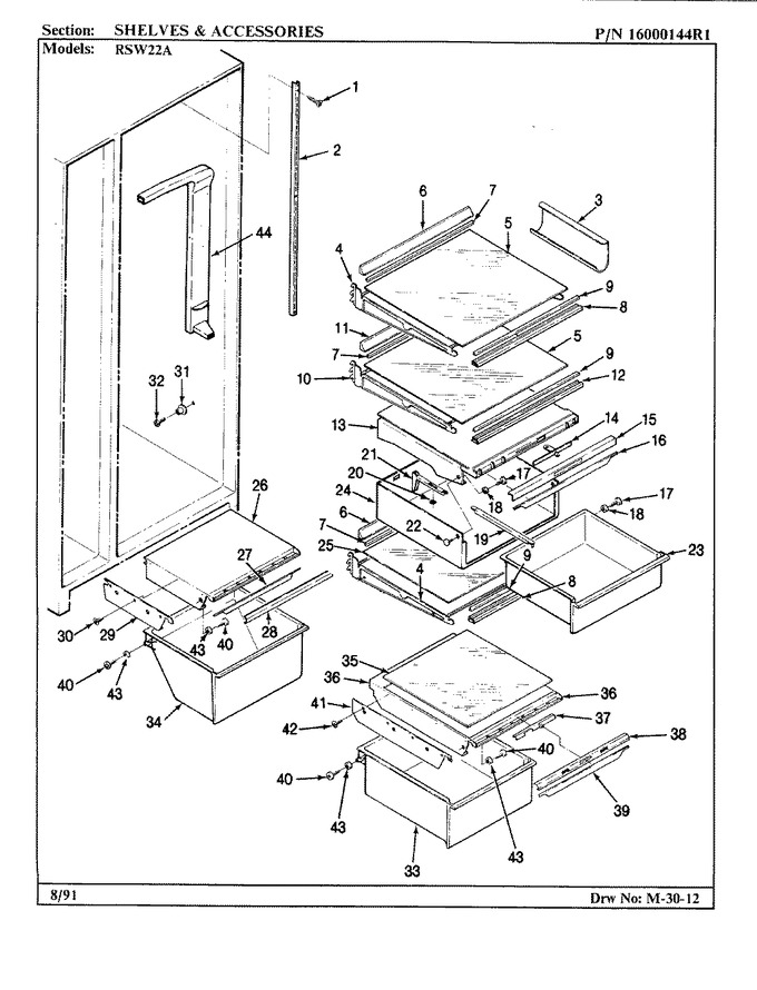 Diagram for RSW22A (BOM: AM31C)