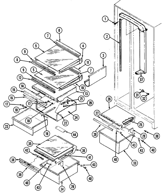 Diagram for RSW2400CAE (BOM: DM86A)