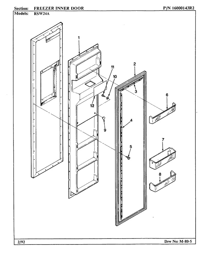 Diagram for RSW24A (BOM: AM81B)