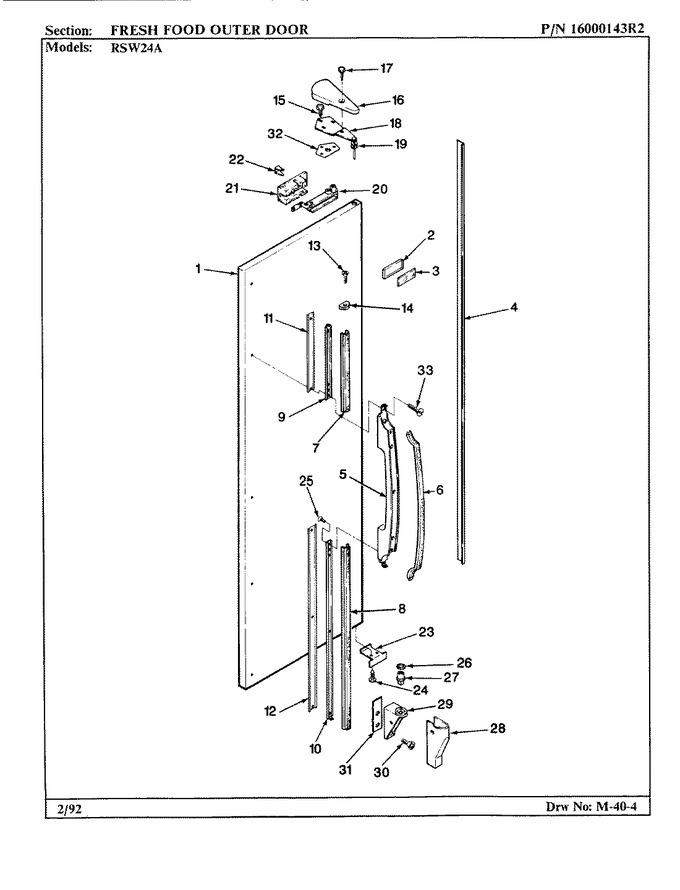 Diagram for RSW24A (BOM: AM81B)