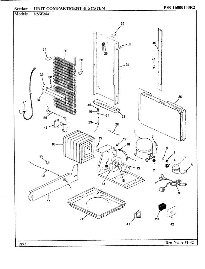 Diagram for RSW24A (BOM: AM81B)