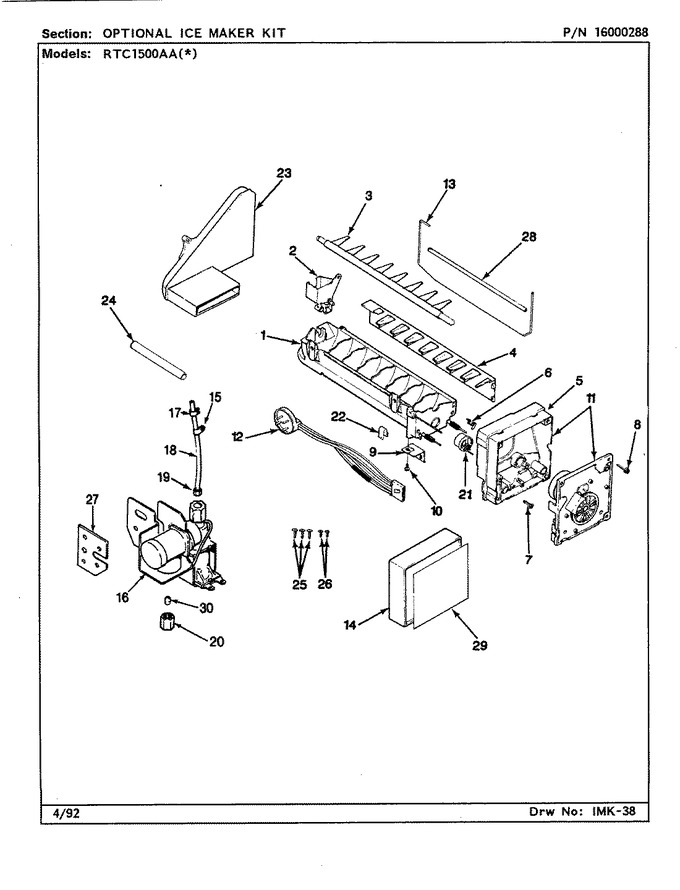 Diagram for RTC1500AAL (BOM: CH01A)