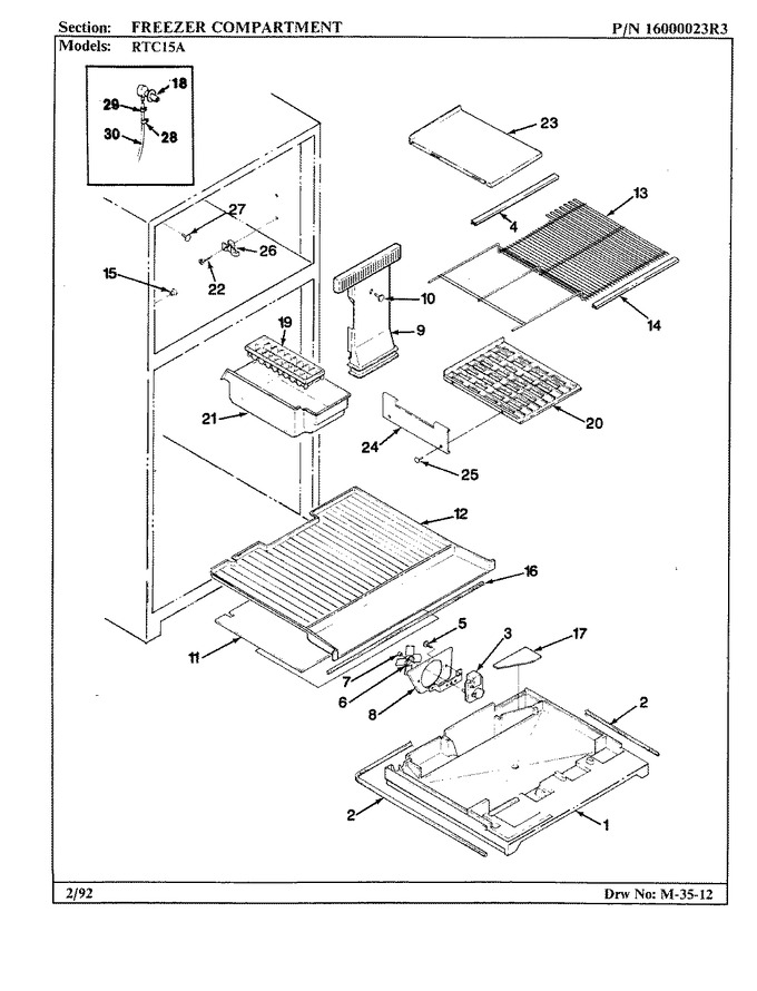 Diagram for RTC15A (BOM: AH01E)