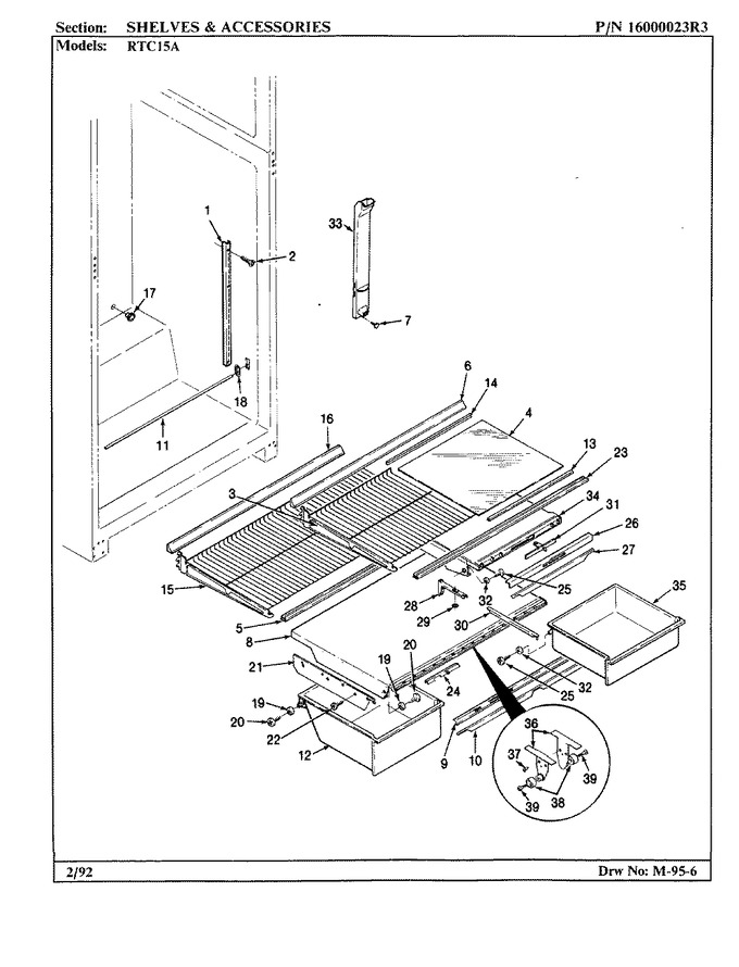 Diagram for RTC15A (BOM: 9E01A)