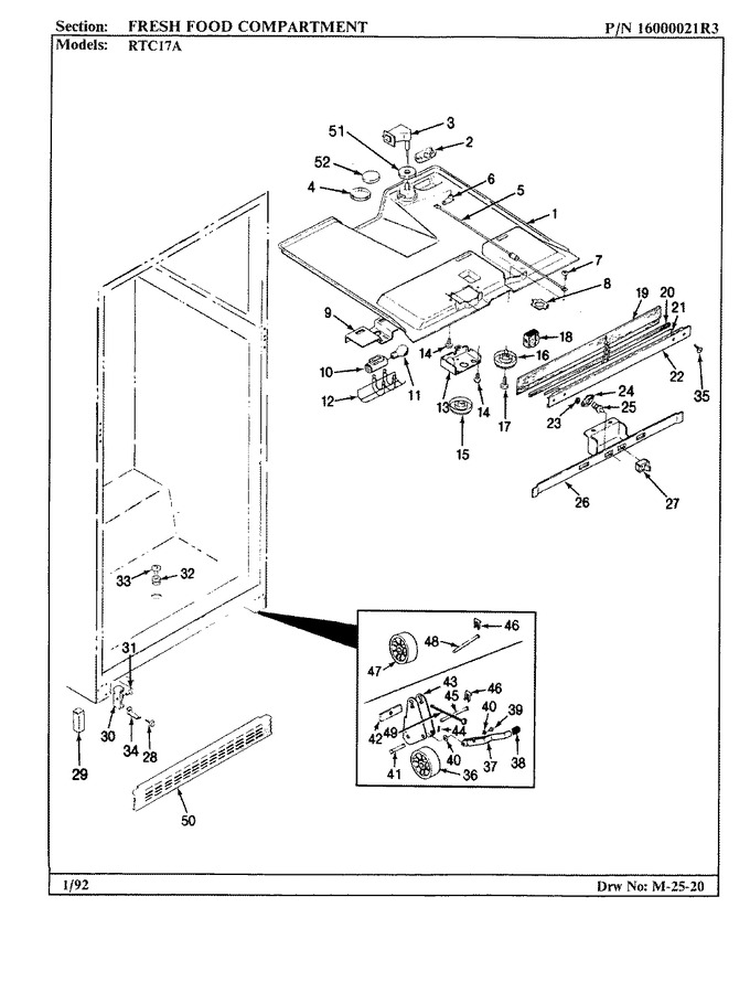 Diagram for RTC17A (BOM: BH26A)