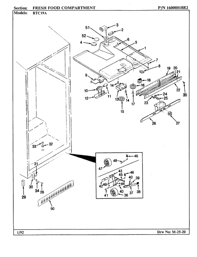 Diagram for RTC19A (BOM: AH55A)