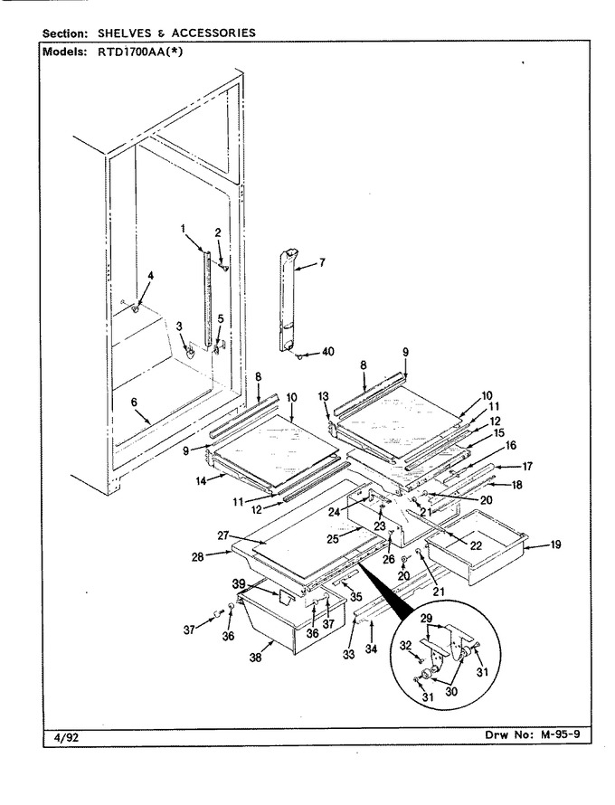 Diagram for RTD1700AAW (BOM: CH31B)
