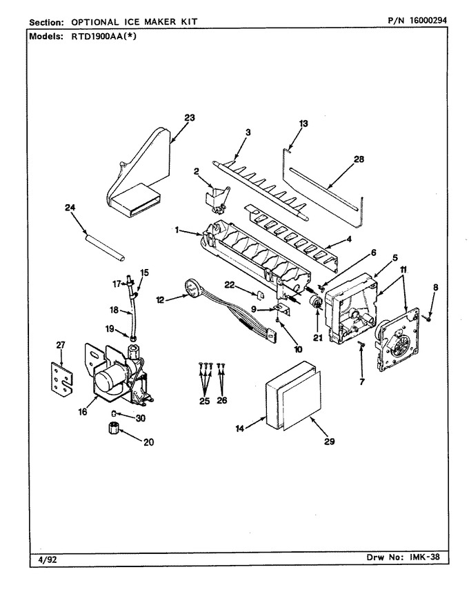 Diagram for RTD1900AAW (BOM: CH59A)