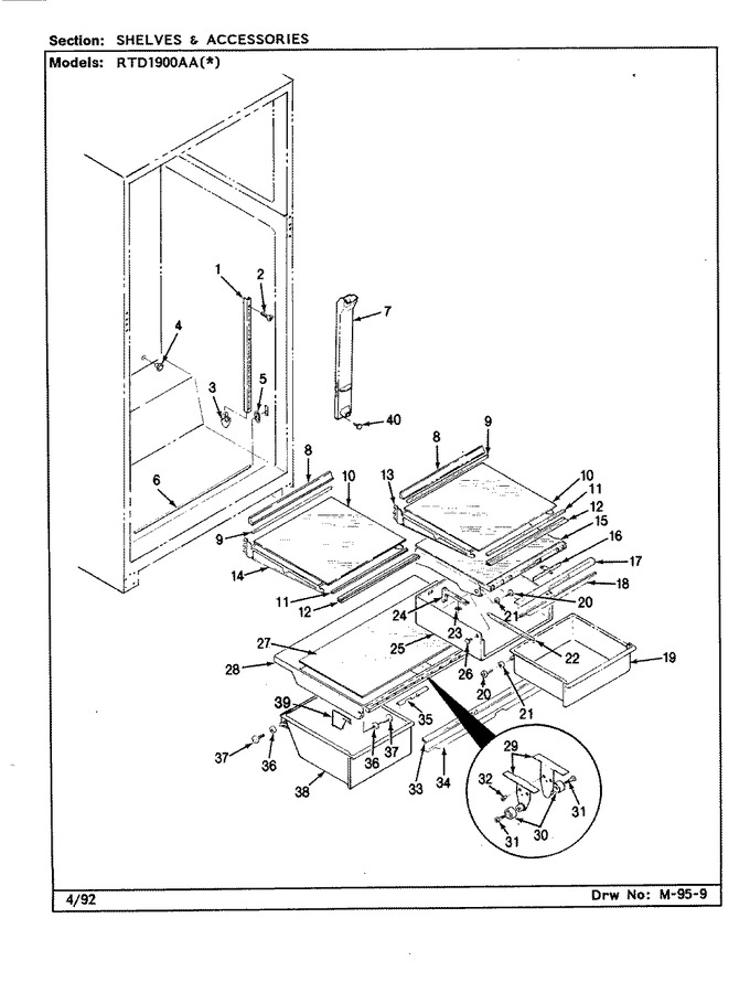 Diagram for RTD1900AAW (BOM: CH59A)
