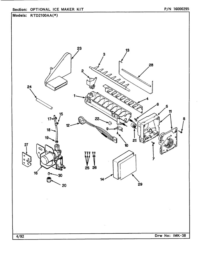 Diagram for RTD2100AAW (BOM: CH71B)