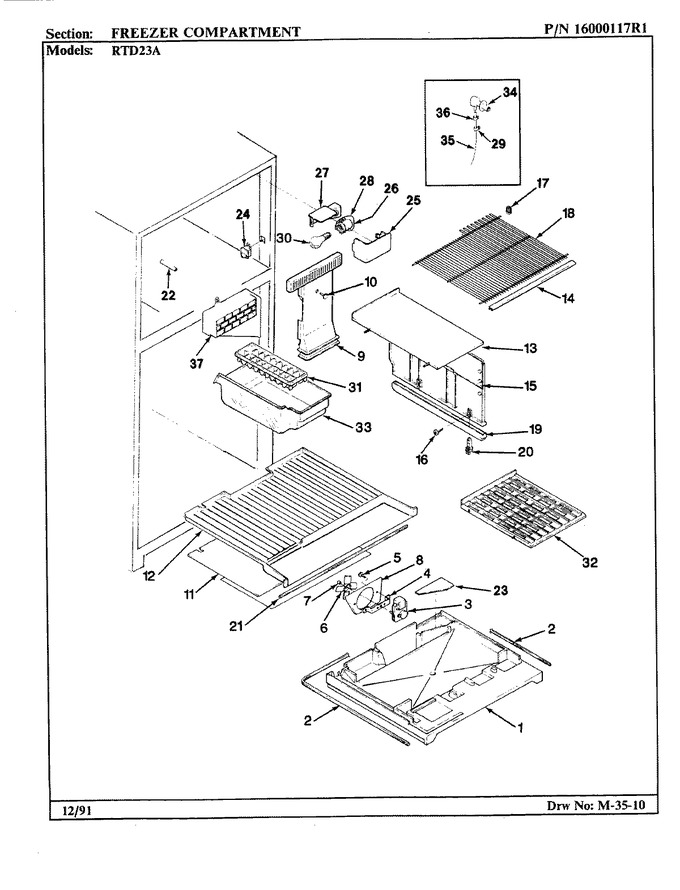 Diagram for RTD23A (BOM: AH93E)