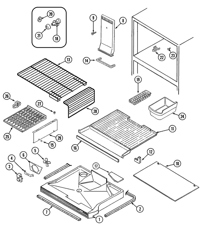 Diagram for RTV1900DAE