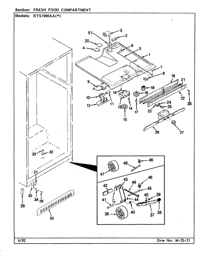 Diagram for RTS1900AAW (BOM: CH51A)