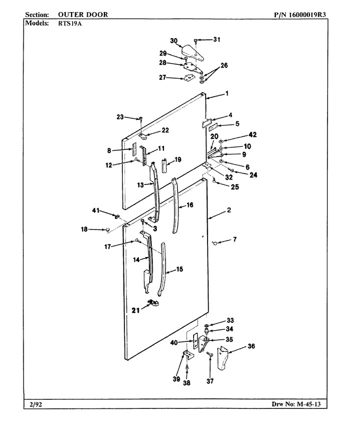 Diagram for RTS19A (BOM: BH51D)