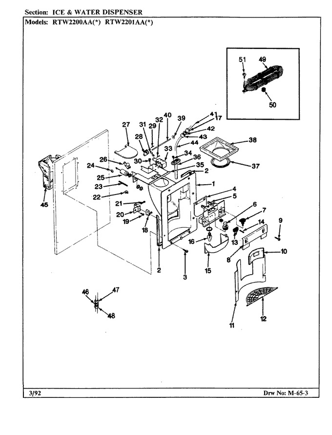 Diagram for RTW2201AAL (BOM: CH90A)