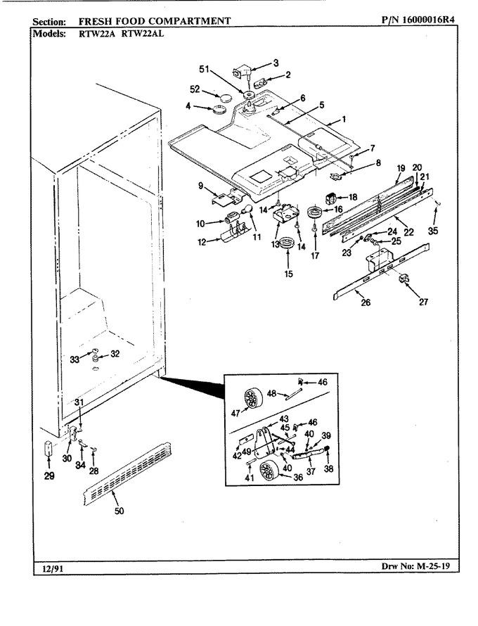 Diagram for RTW22AL (BOM: BH90A)
