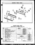 Diagram for 01 - Control Panel Parts