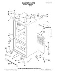 Diagram for 01 - Cabinet Parts