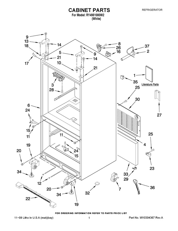 Diagram for RY4951000W2