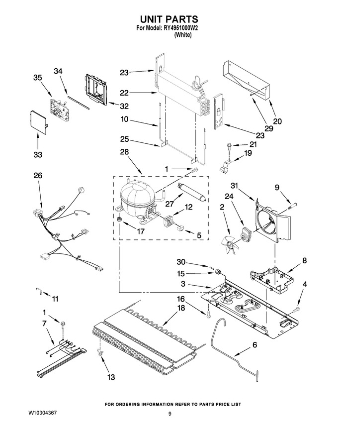 Diagram for RY4951000W2
