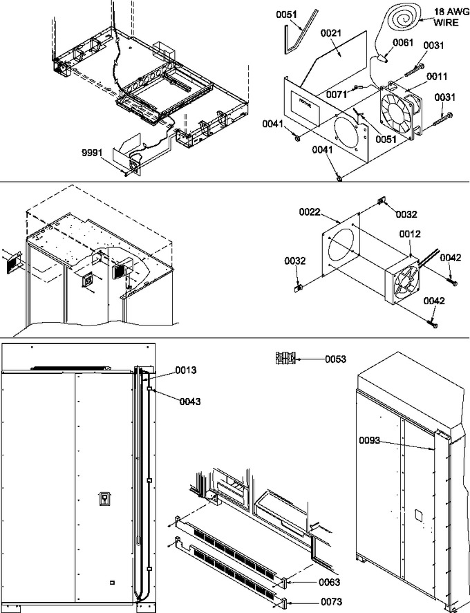 Diagram for S148CA03 (BOM: P1305501W)
