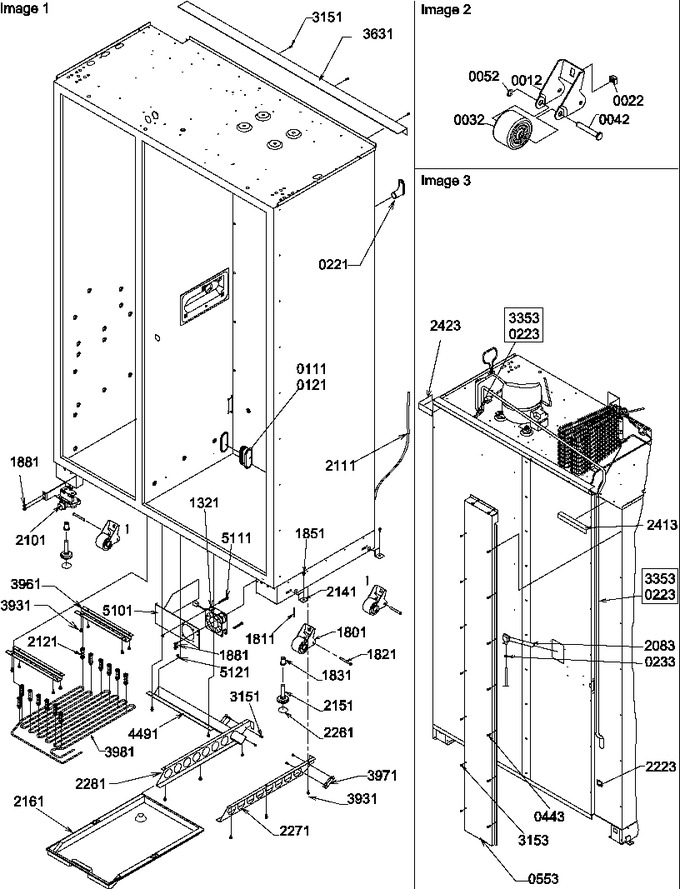 Diagram for S148CA03 (BOM: P1305501W)