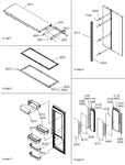 Diagram for 11 - Refrigerator Door, Trim And Handles