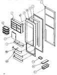 Diagram for 09 - Ref Door