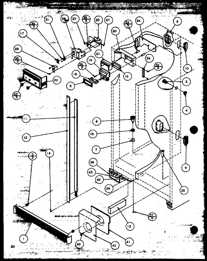 Diagram for SBD20MW (BOM: P1120201W W)