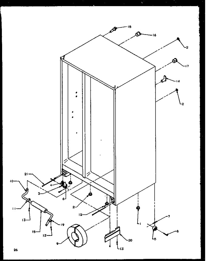 Diagram for SBI20NW (BOM: P1162902W W)