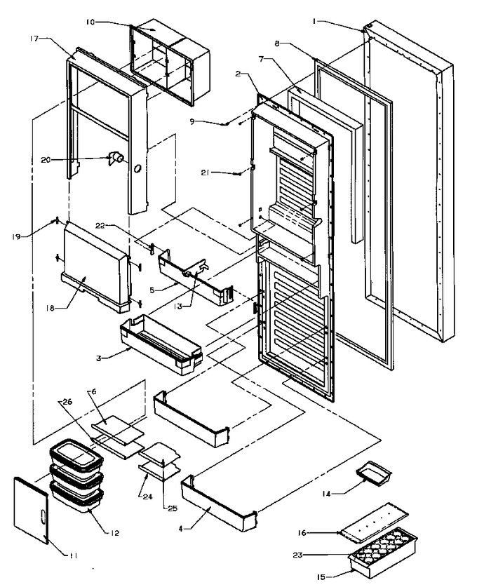 Diagram for SBD20Q2W (BOM: P1162512W W)