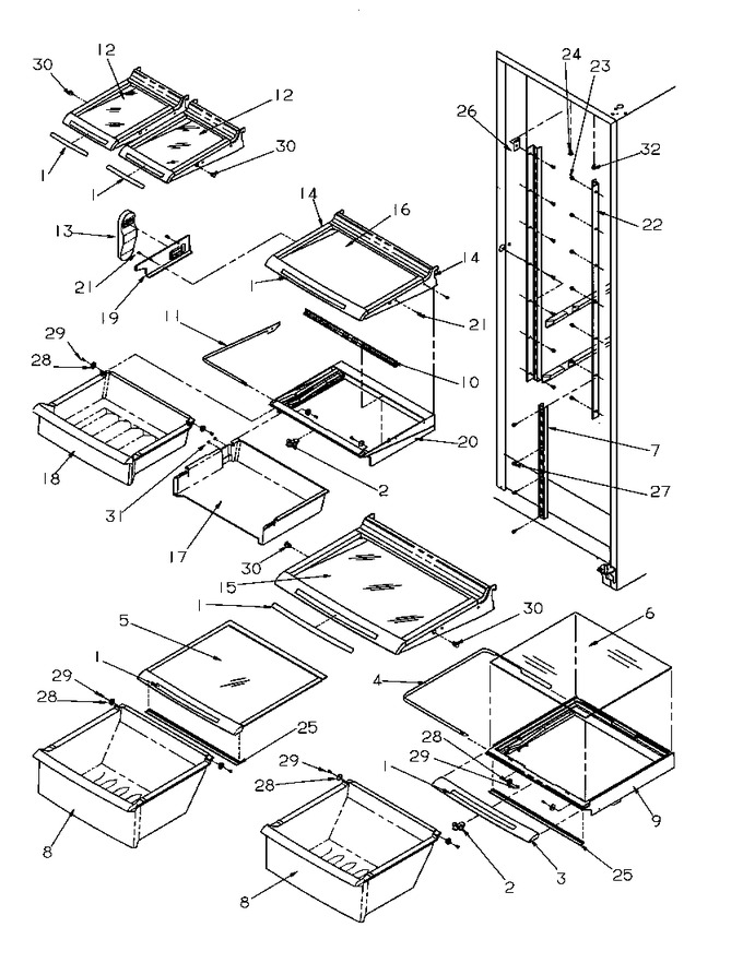 Diagram for SBD20S4E (BOM: P1190001W E)